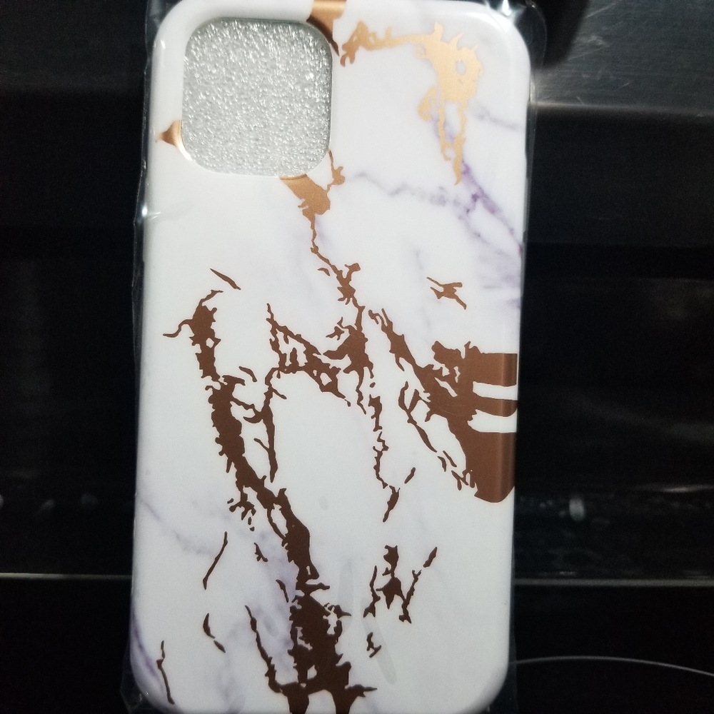 NWT IPhone Gold Marble Case